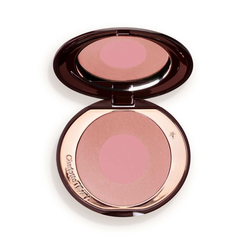 رژگونه باز شارلوت تیلبری Cheek to Chic رنگ Love Glow با مرکز صورتی