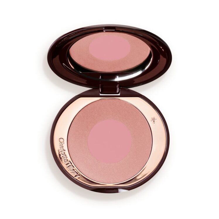 رژگونه باز شارلوت تیلبری Cheek to Chic رنگ Love Glow با مرکز صورتی