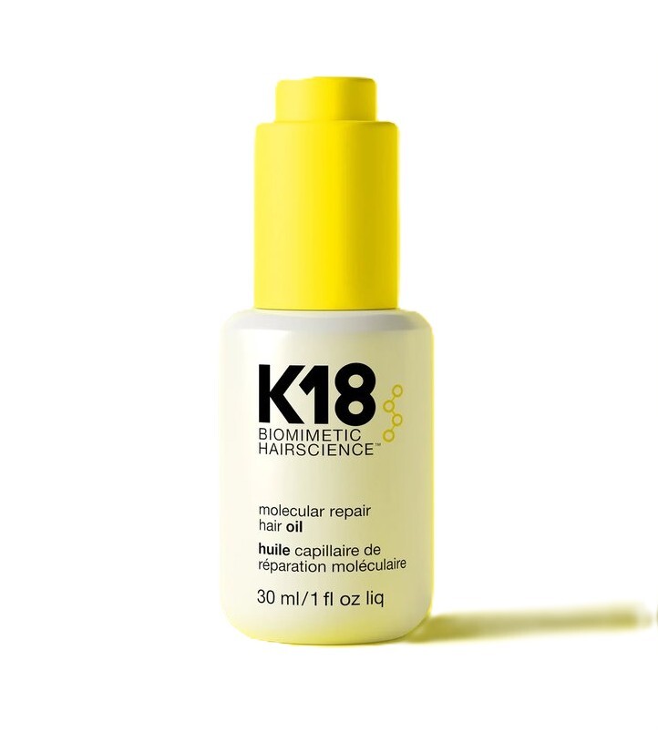  بطری ۳۰ میلی‌لیتری روغن مو K18 Molecular Repair 